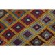 1970s Vintage Turkish Hand-Knotted Wool Cotton Yellow Area Rug 175x234