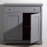 Petite commode ancienne à deux portes (vers 1920) #14