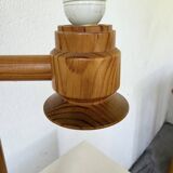 Ikea pine table lamp 1980