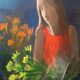 Oil painting on canvas by Eliano Fantuzzi, 20th century