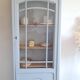 Parisian Art Deco glass cabinet
