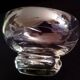 Vintage Engraved Crystal Champagne Glasses