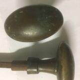 Copper door handles