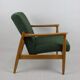 Green Boucle GFM-64 Armchair attributed to Edmund Homa, 1970s