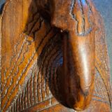 Ashanti tribal mask originating from Ghana.