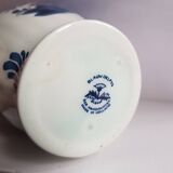 Petit vase de Delft bleu peint à la main