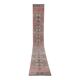 Vintage Turkish hallway rug 85x668 cm