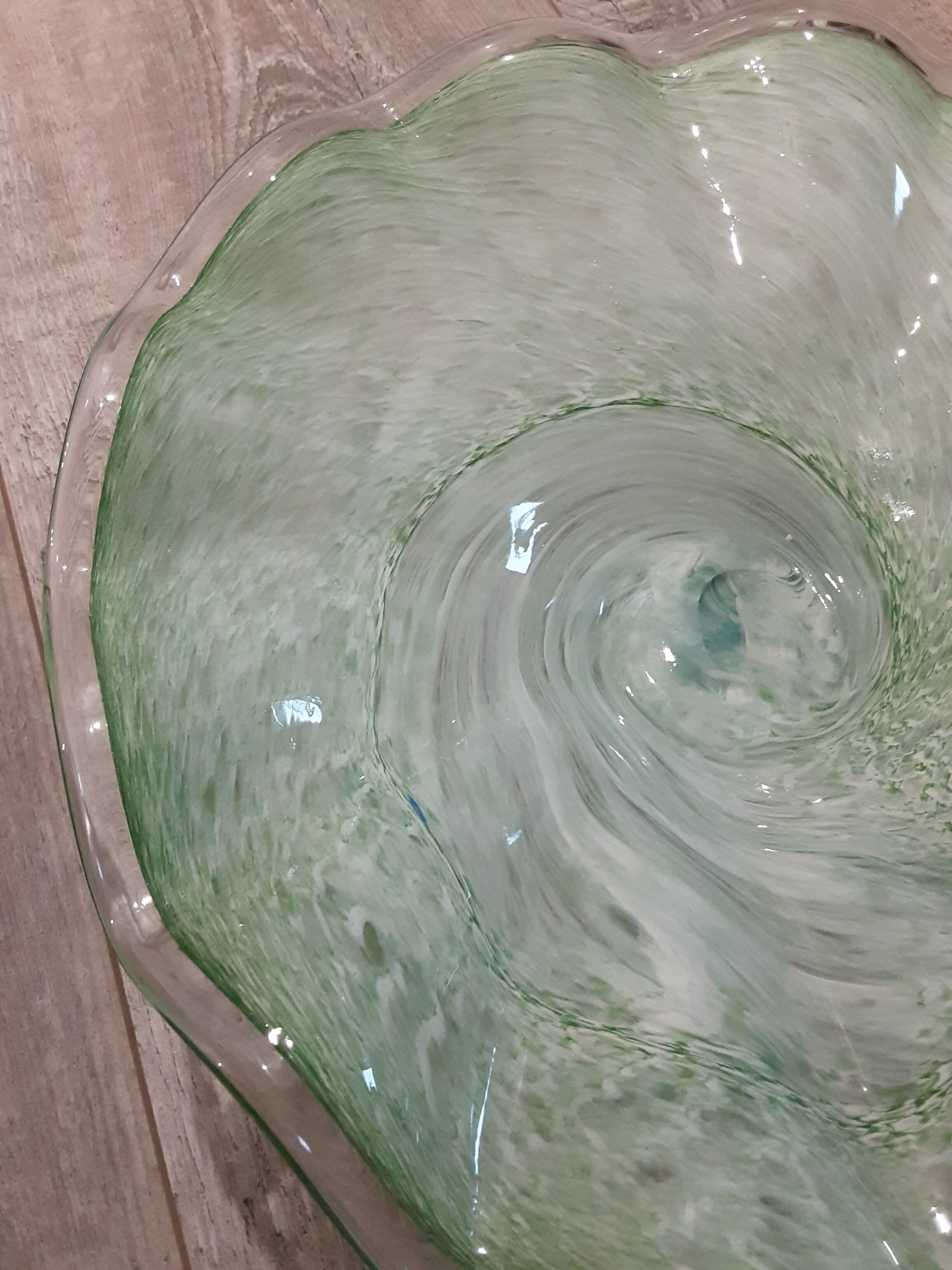 Coupe verre opaline