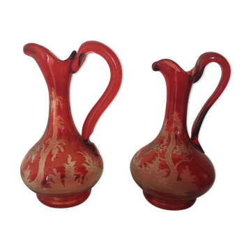 Ensemble de 2 carafons