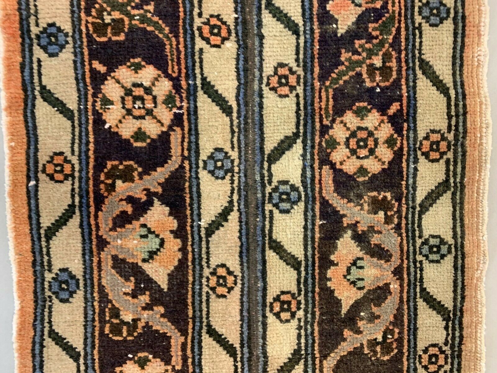 Turkish narrow runner 368x50 cm wool