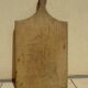 Old large cutting board 59 x 33 cm 3 kg