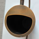 Hammered copper watering can