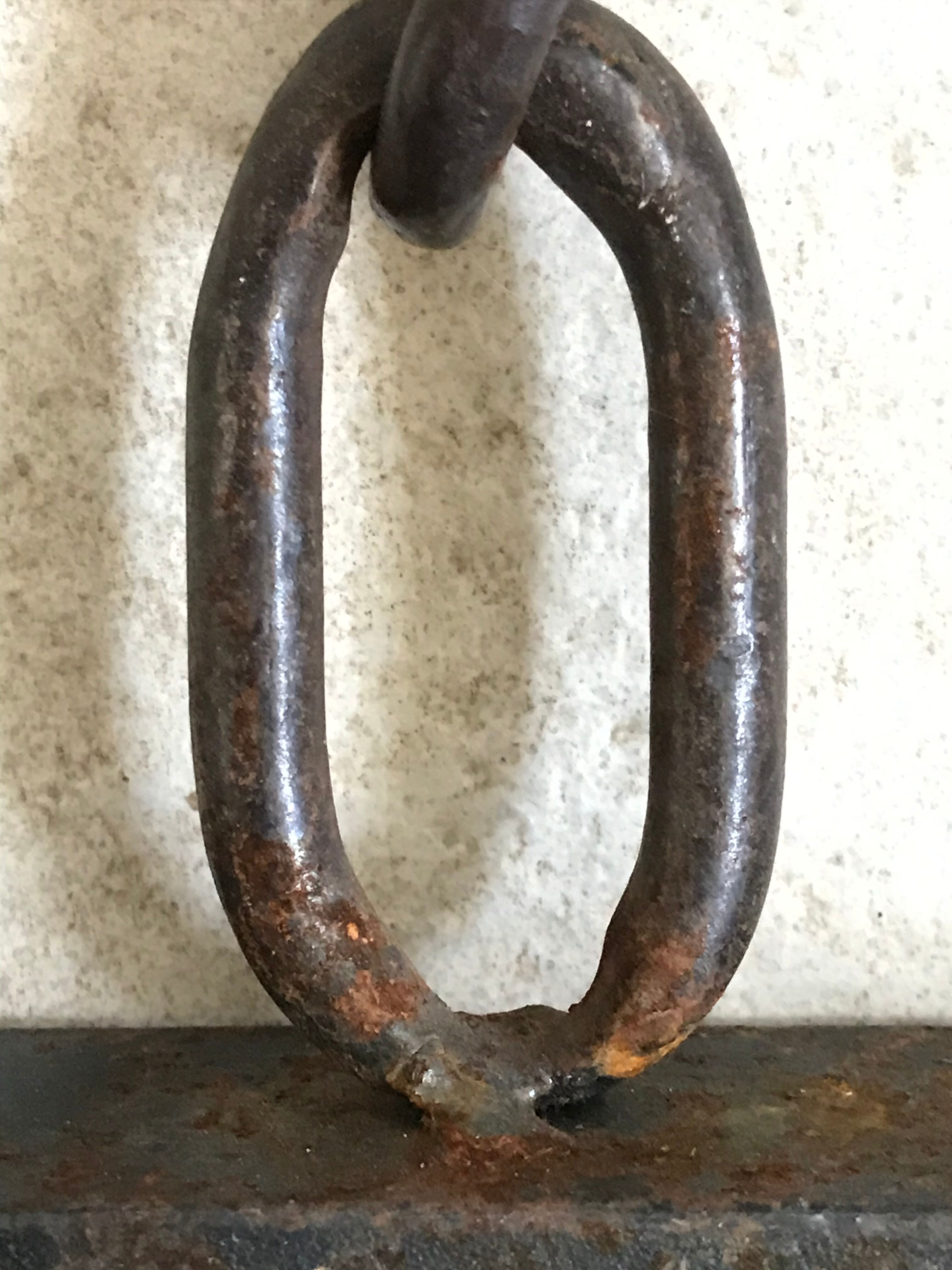 Undue metal mirror 19x34cm