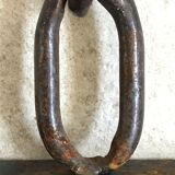 Undue metal mirror 19x34cm