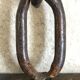 Undue metal mirror 19x34cm