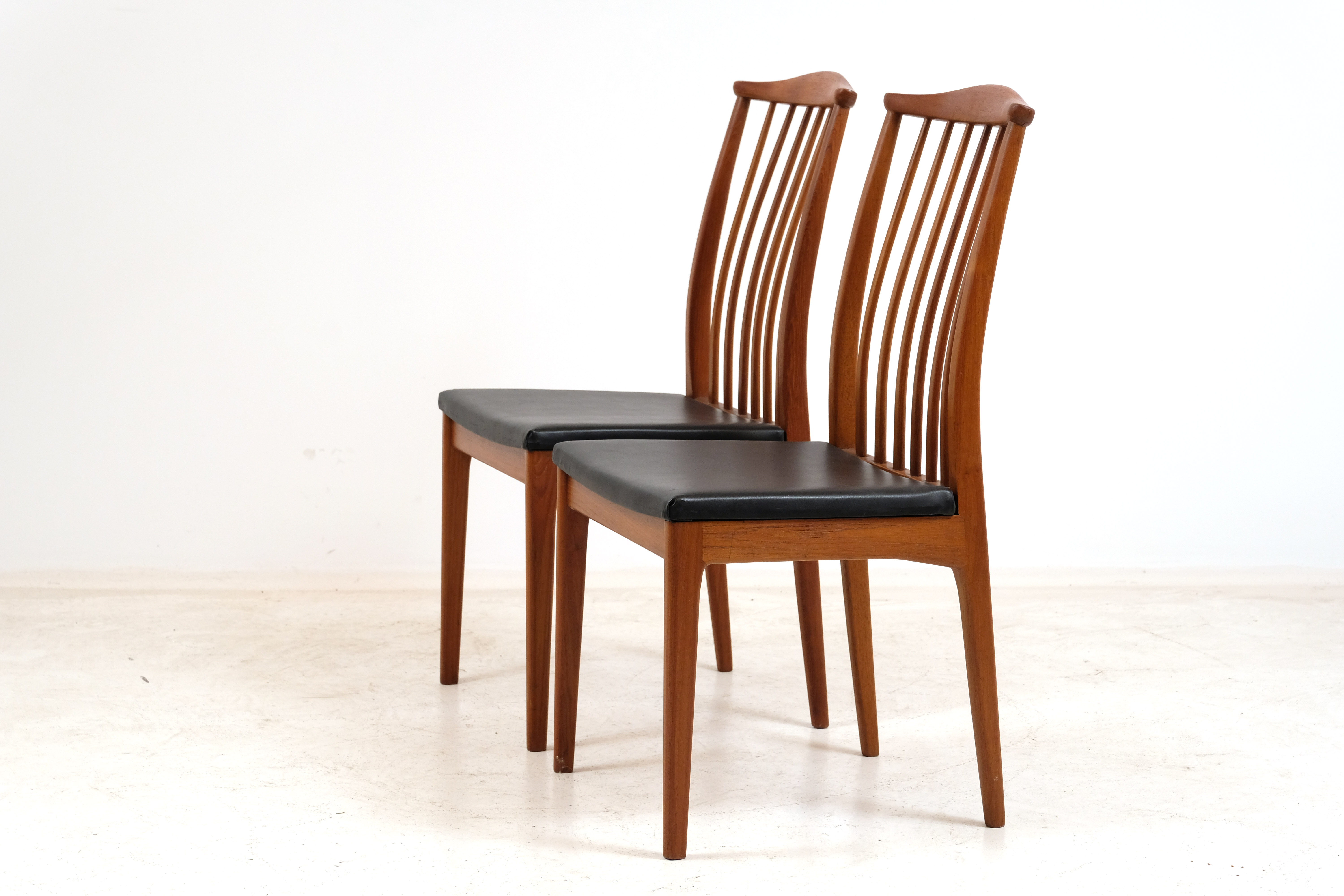 2 chaises teck 1960’s made in Sweden