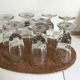 Set of 6 bistro glasses 1900s