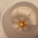 2 globes wall lights murano glass