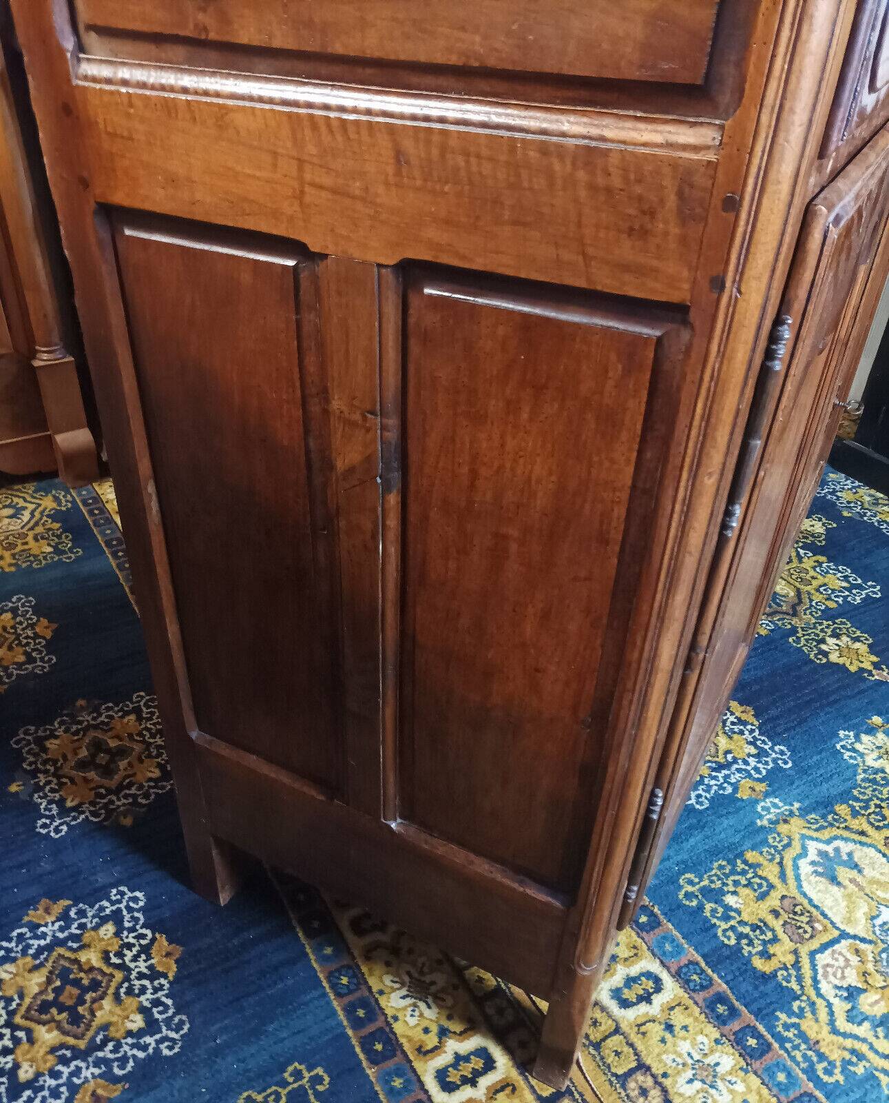 Regency 4-door cabinet sideboard in carved walnut