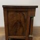19th century Empire style walnut chest of drawers. It opens with 3 drawers in