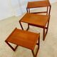 Vintage Danish nesting tables from the 1960s by Kai Kristiansen.