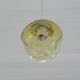 Amber glass suspension vintage ceiling lamp retro design