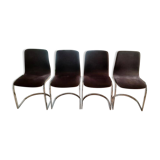 4 Italian chairs, 1970