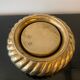 Vintage gold-plated copper/brass ashtray