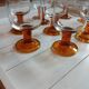 8 verres à pied à vin/eau vintage