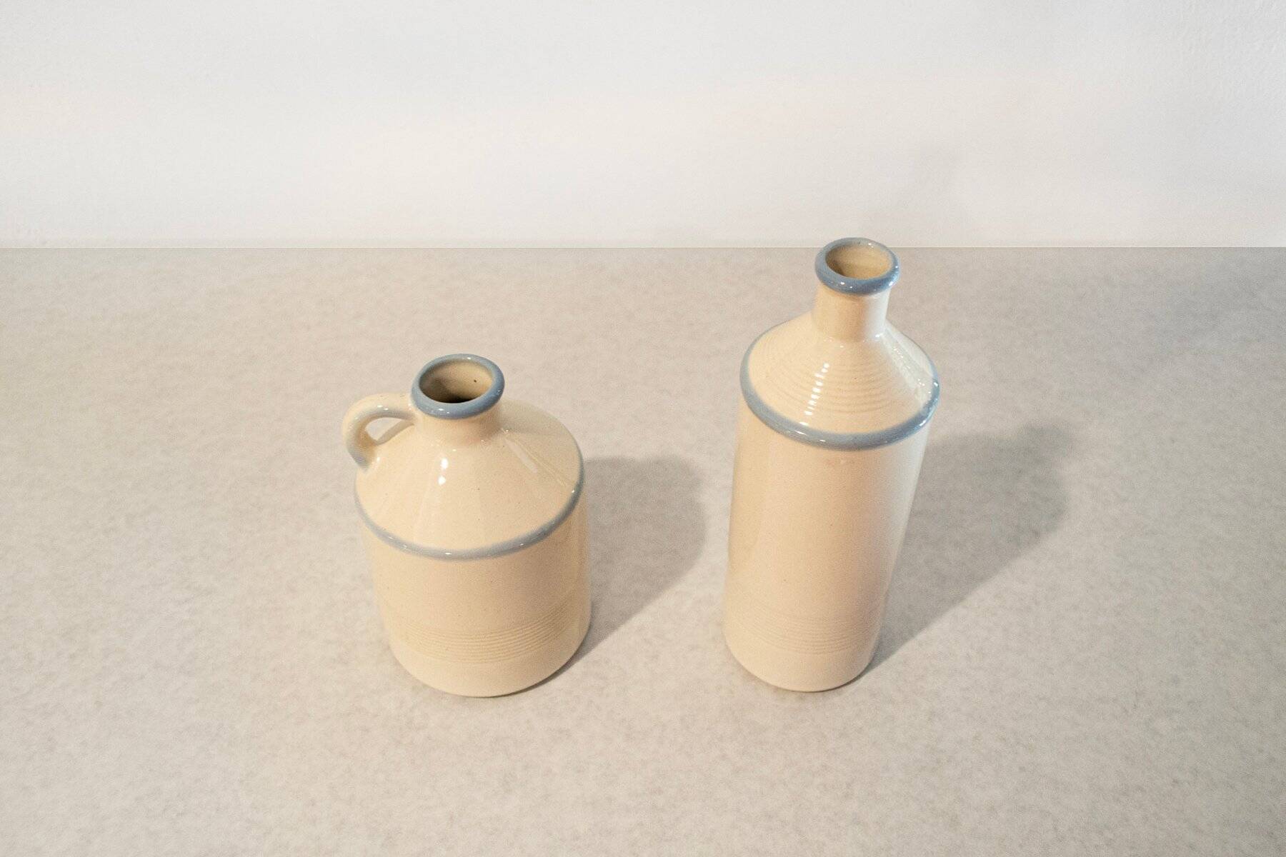 Franco Bucci jugs for Pesaro Workshop, Italy, 1970s, set of 2