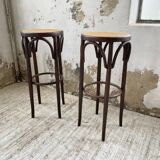 High cane bistro stools