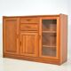 Sideboard by Dyrlund 1970s skandinavian solid Teak Danish