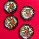 Lot de soucoupes Regina Melba