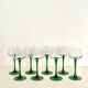 Verres à vin d'Alsace