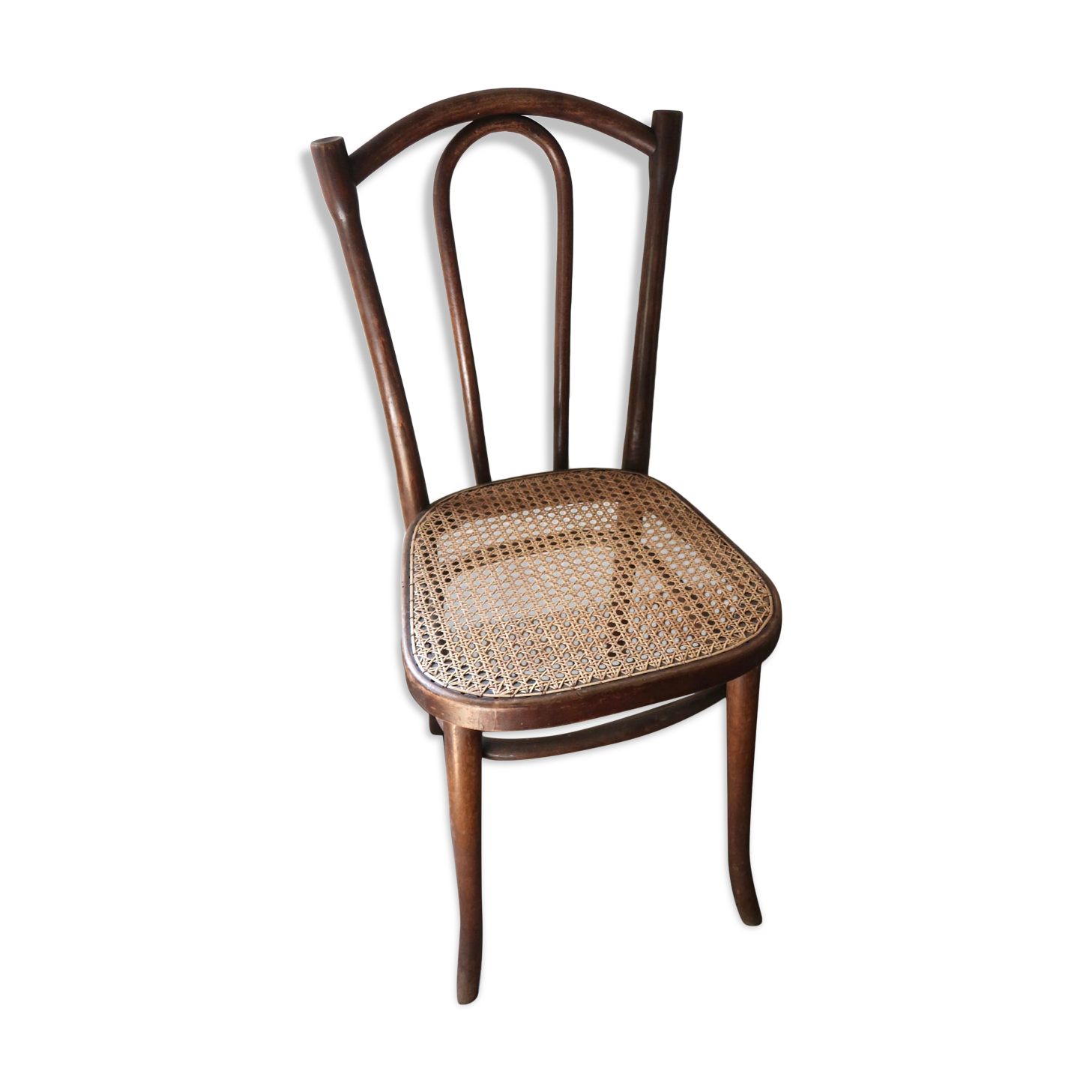 Canned bistro chair Thonet N°56 years 40