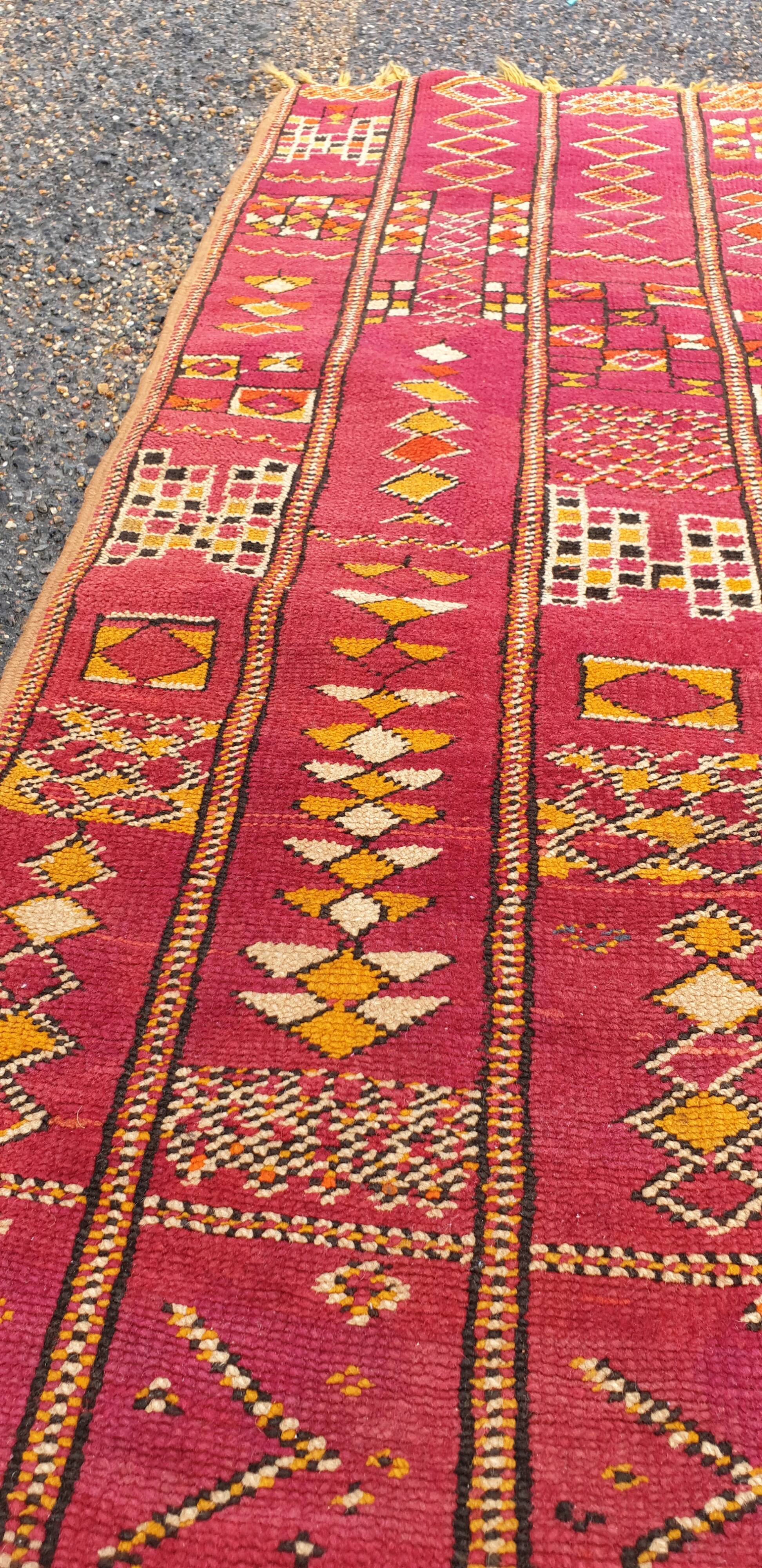 Vintage Berber rug