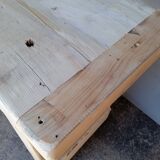 Established 100cm natural solid wood