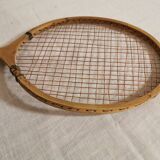 Old tennis racket early 20th in wood