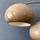 Dijkstra Mid-Century double arc mushroom floor lamp