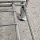 Balton vintage shelf from the 1980s in chrome metal – 215 cm