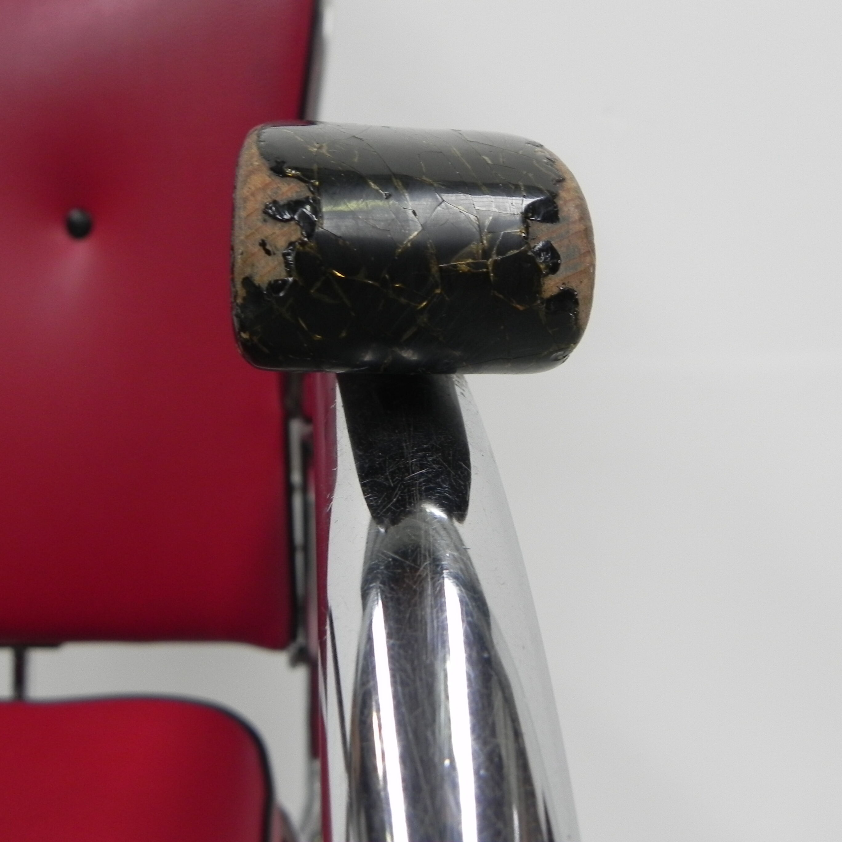 Vintage barber chair, barber chair Nubert