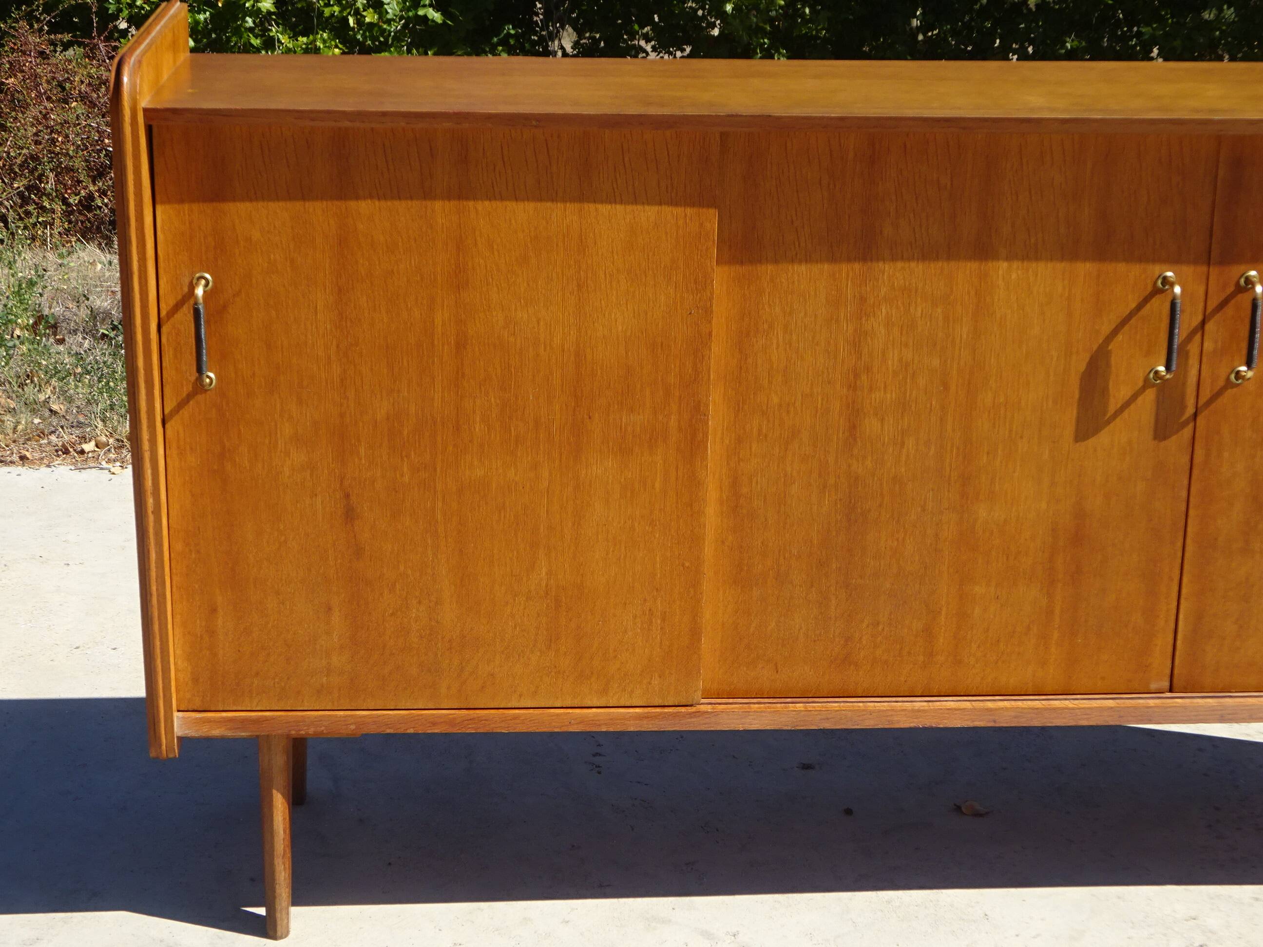 Enfilade vintage aux pieds compas par SAM