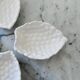Set of 4 slipware bowls