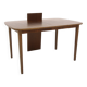 Table de salle à manger scandinave extensible en noyer, Suède, 1960