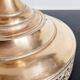 Gold-plated metal footed cup from the early 20th century