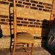 Chaise basse dite "chaise de nourrice" style Louis XV