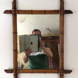 Bamboo mirror 1900, 49*61 cm