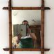 Miroir bambou 1900
