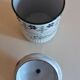 BB enameled sheet spice box pot with blueberry frieze chicory
