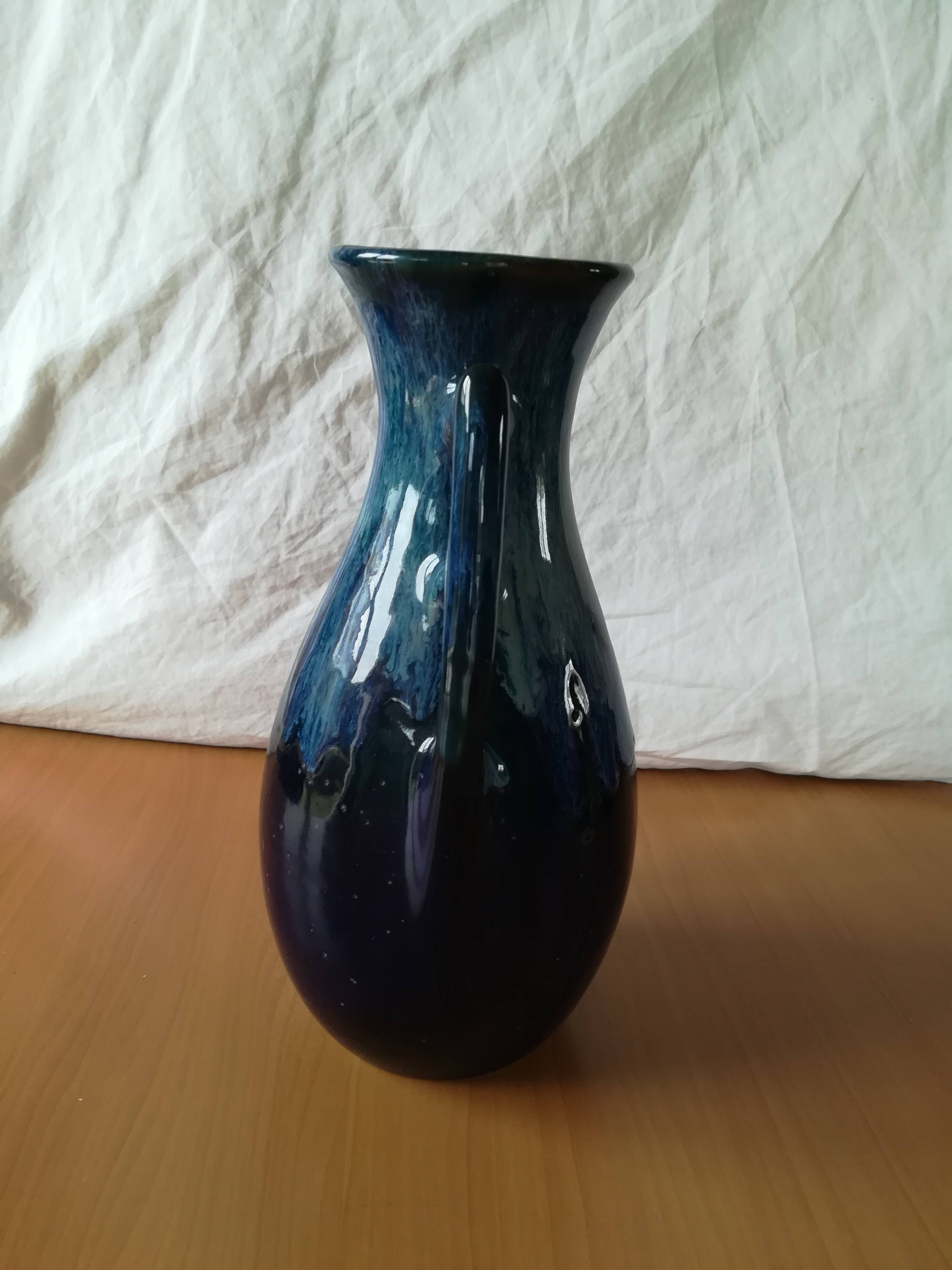 Stoneware Vase, Glazed Ceramic, Labrec Art Workshop